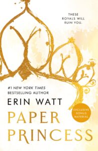 paper princess by erin watt book cover