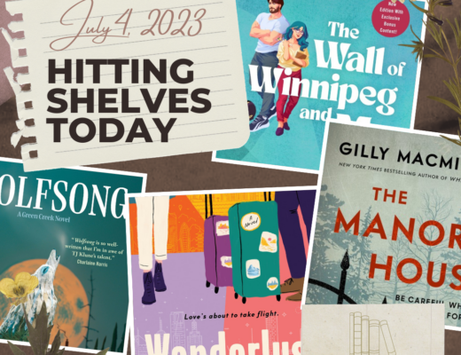 Hitting Shelves Today | July 4 New Book Releases